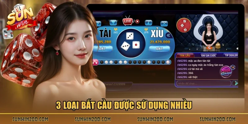 3 loại bắt cầu được sử dụng nhiều