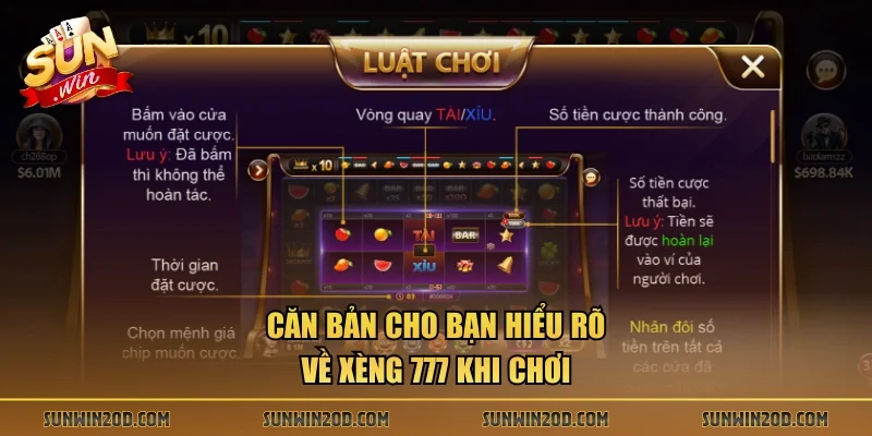 Căn bản cho bạn hiểu rõ về xèng 777 khi chơi