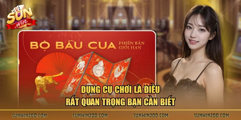 Dụng cụ chơi là điều rất quan trọng bạn cần biết