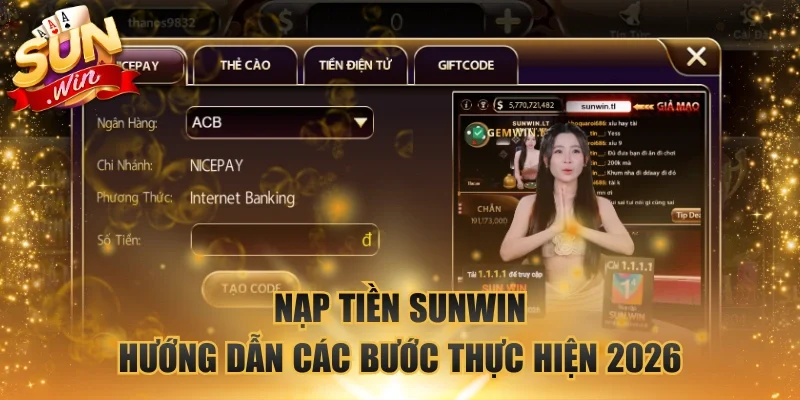 Nạp tiền Sunwin