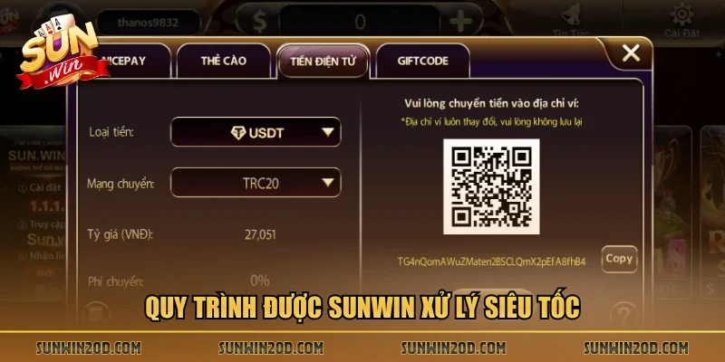 Quy trình được Sunwin xử lý siêu tốc