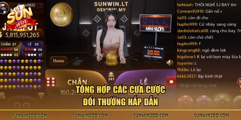 Tổng hợp các cửa cược đổi thưởng hấp dẫn