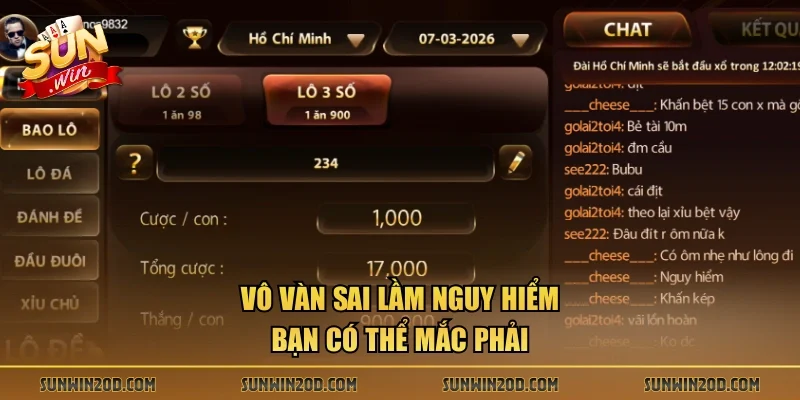 Vô vàn sai lầm nguy hiểm bạn có thể mắc phải