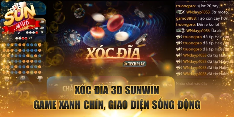 Xóc đĩa 3D Sunwin